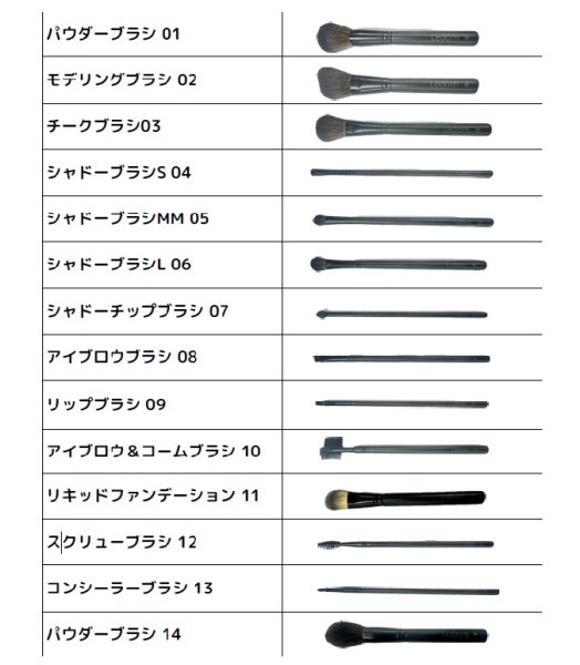画像4: Ledom ブラシセット アドバンス (14本) (4)