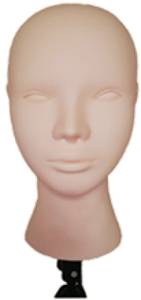 画像1: REAL Make  メイク練習用ウィッグ (1)